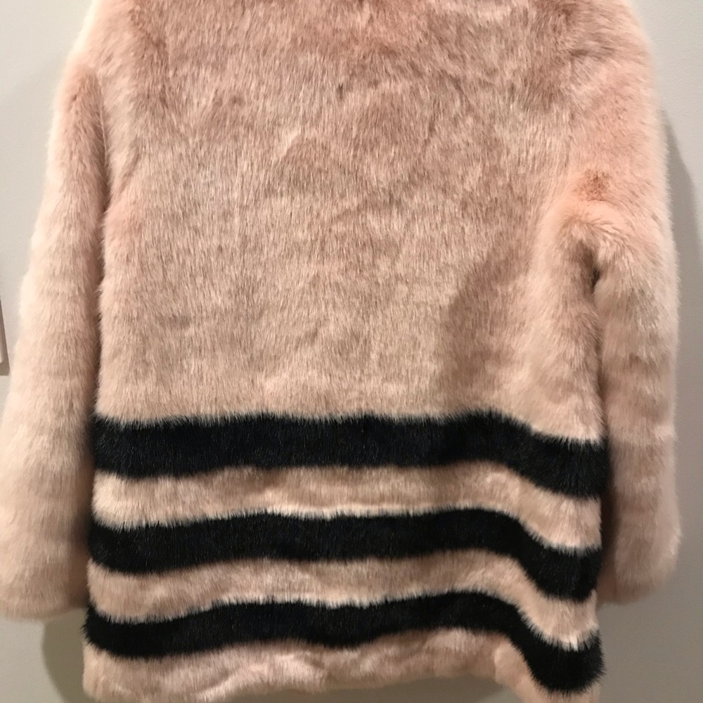 Love Token Faux Fur Coat